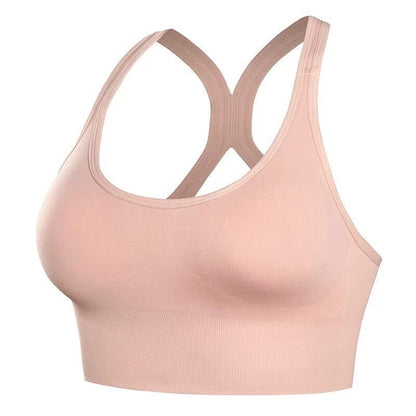 Hot nylon spandex sexy yoga bra